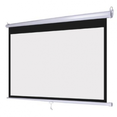Wall Mount Manual Pull Down Projector Screen(2,5m)